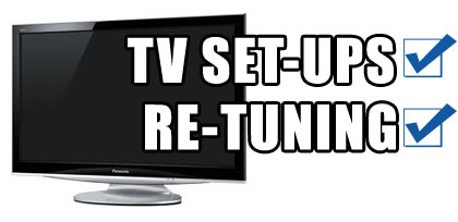 Tv Set-ups and re-tuning